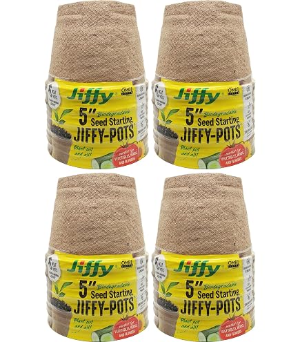 Amazon.com: Jiffy 70000362 Square Peat Pot, 3-Inch, 1260 Pots